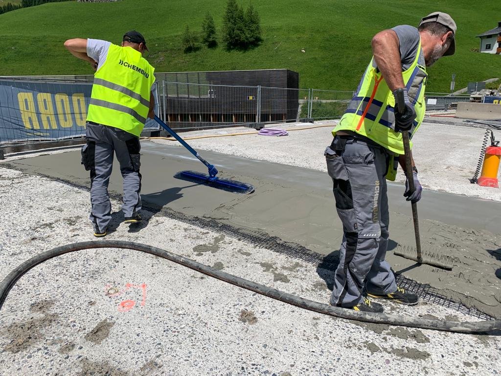 Puente alpino de 120 metros